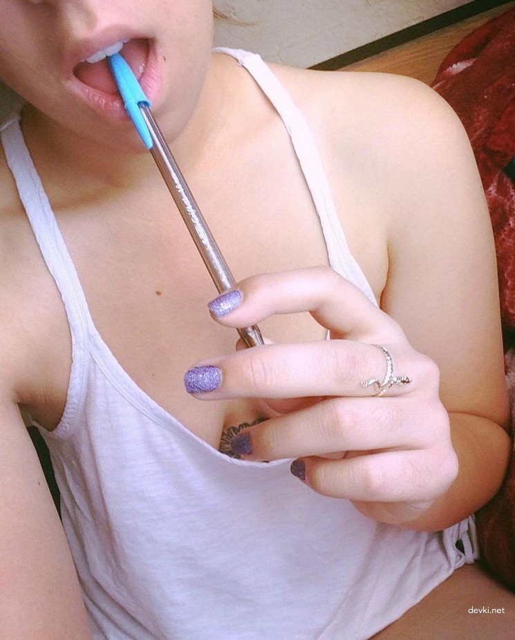 Naked College Girl Masturbates Her Wet Pussy