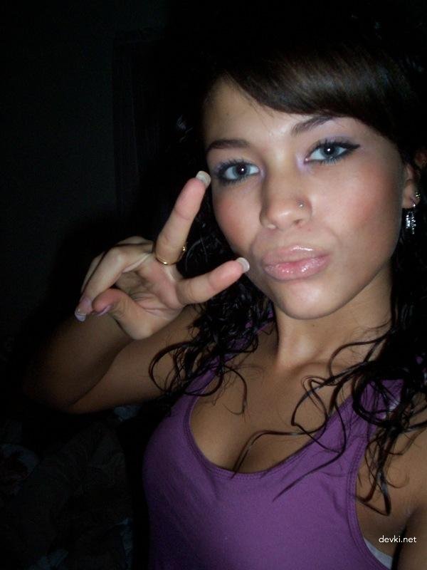 Private Photo of Young Beauty: Explicit Amateur Shot