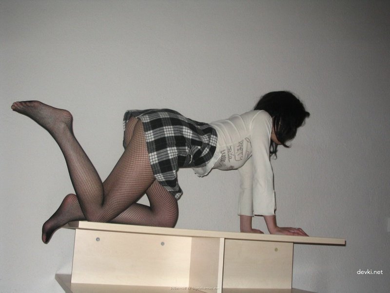 Naughty Slut in Stockings Gets Playful - Explicit XXX Photo