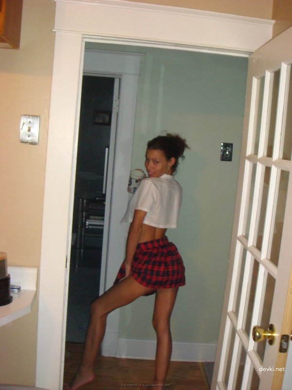 Curly-haired Babe Loves Giving Blowjob - Explicit Oral Sex Photo