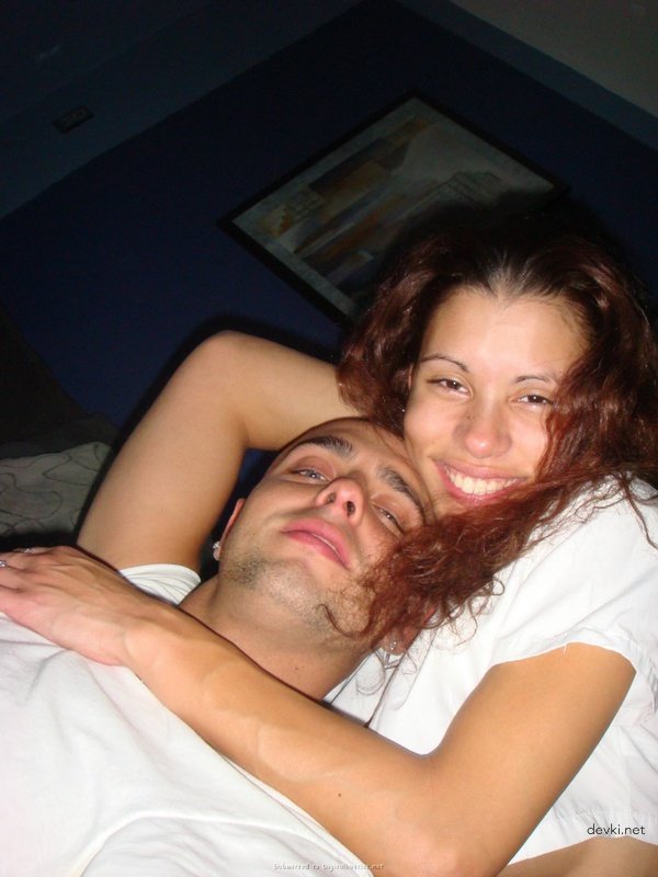 Curly-haired Babe Loves Giving Blowjob - Explicit Oral Sex Photo