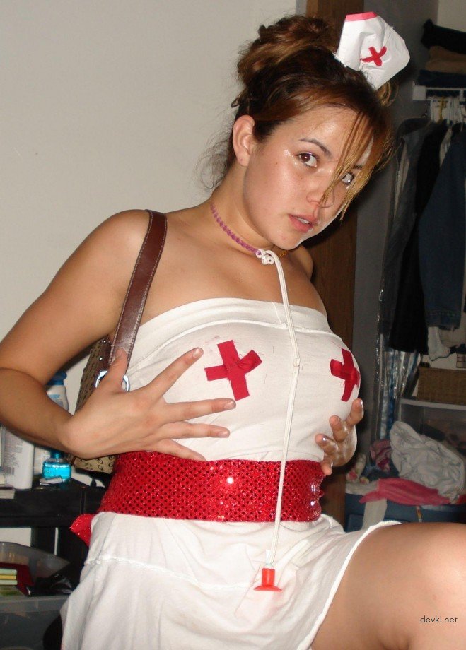 Hot babe sucks dick and gets fucked hard