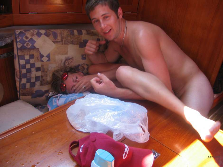 Amateur Photo: Man Captures Friend's Advances - Explicit Male Bonding Scene