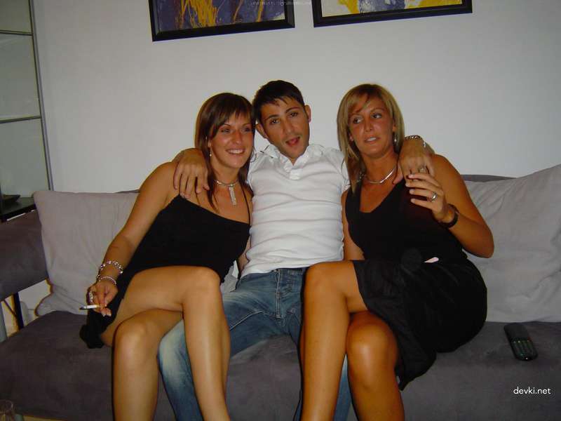 Double Teaming Two Sluts for Hardcore Group Sex