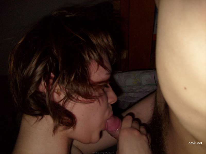 Russian Girl Deepthroats Cock - Hot Blowjob Action