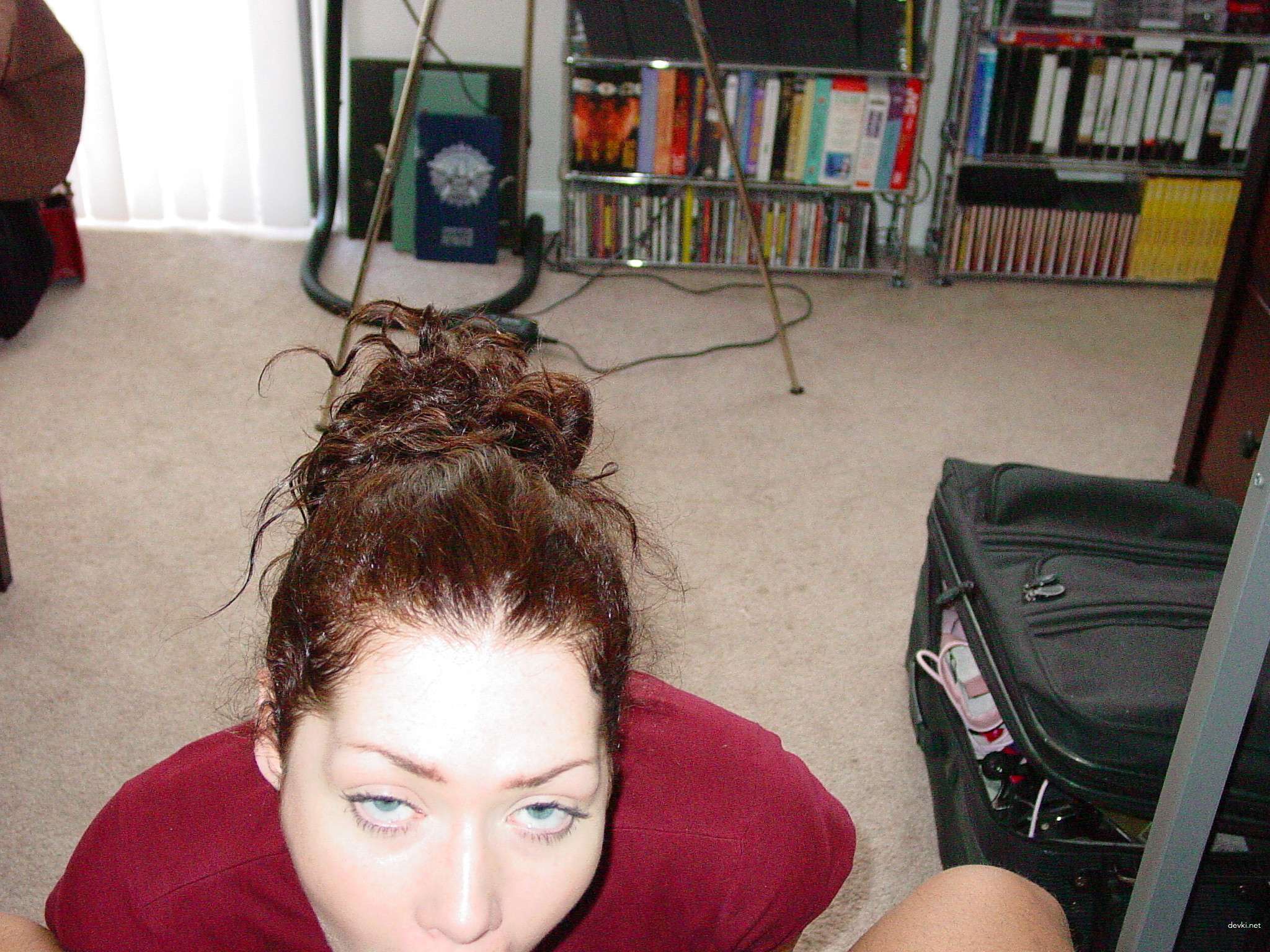 Slut Gets Fucked in Mouth and Ass