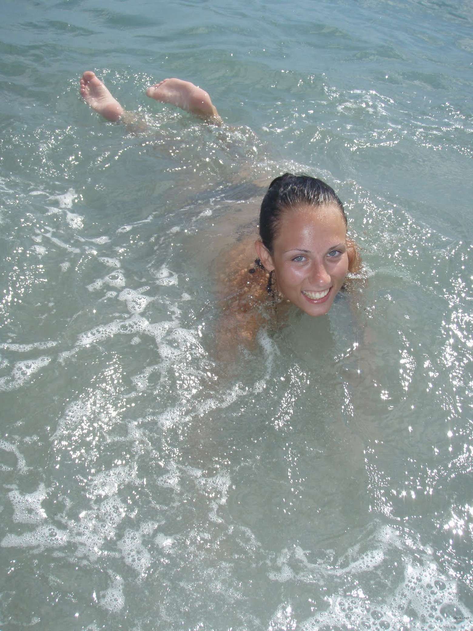 Private Topless Girl Vacation Amateur Photo - Explicit Beach Nudity