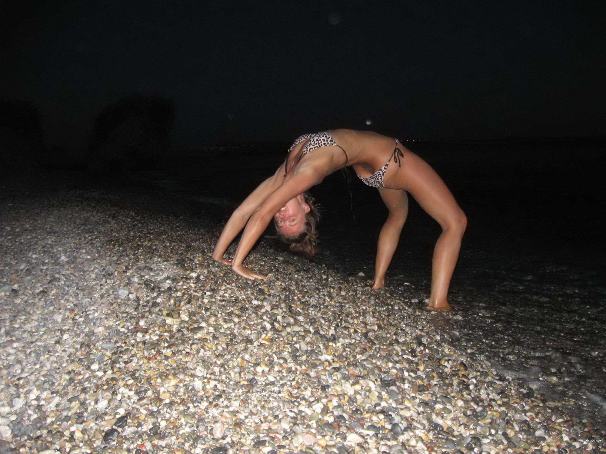 Topless Woman Poses Boldly on Vacation - Amateur Explicit Photo