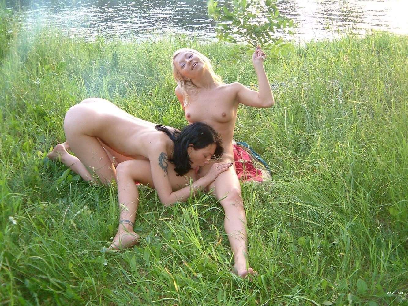 Amateur Lesbian Photo: Explicit Forest Encounter for Adults