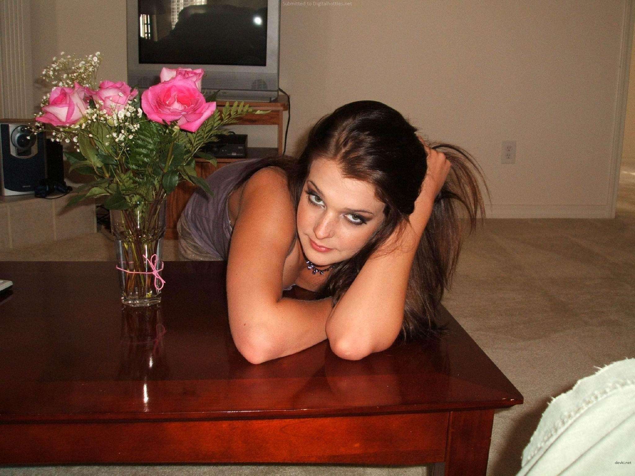 Hot Brunette Sex: Hardcore Action with Sexy Brunette Babe