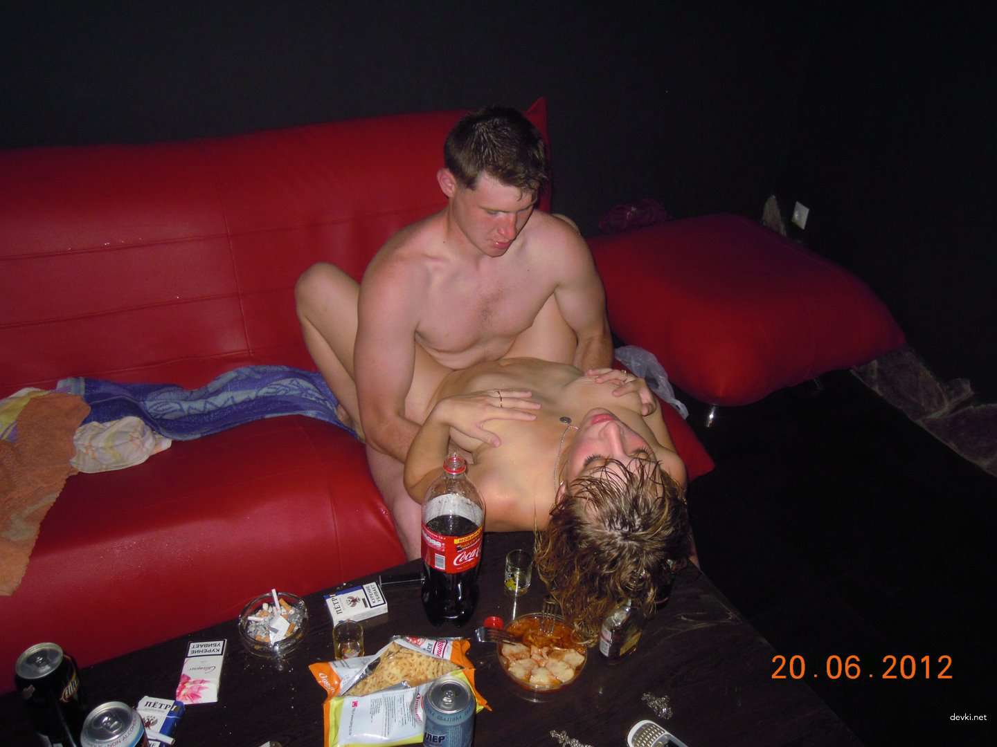 Russian Blonde Fucks Boyfriend in Hardcore Sex Scene