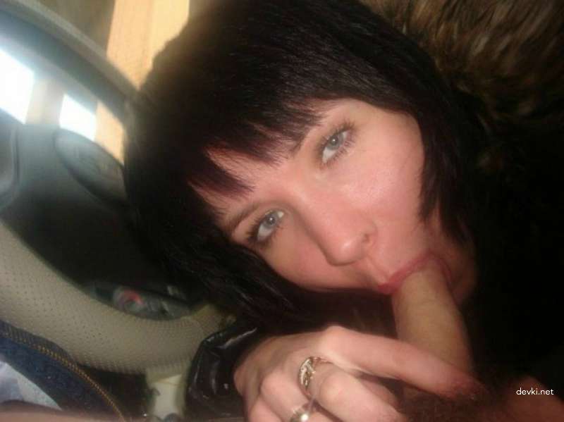 Attractive Woman Loves Deepthroating Cock - Explicit Blowjob Porn Photo