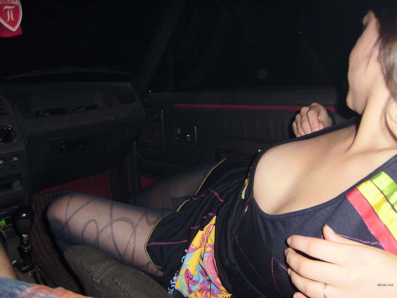 Girl Having Sex in Car: Hot Public Car Porn Video