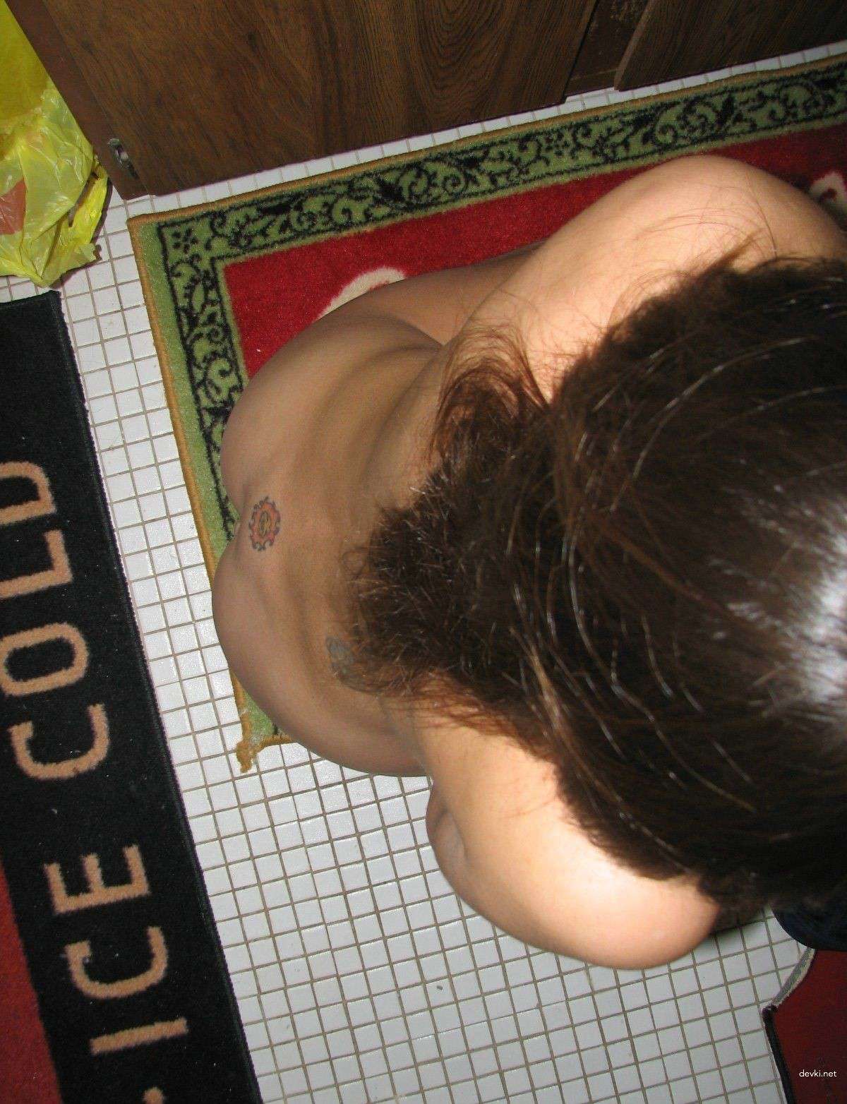 Brunette's Explicit Beach Photo Diary: Uncensored Shots from the Sea.
