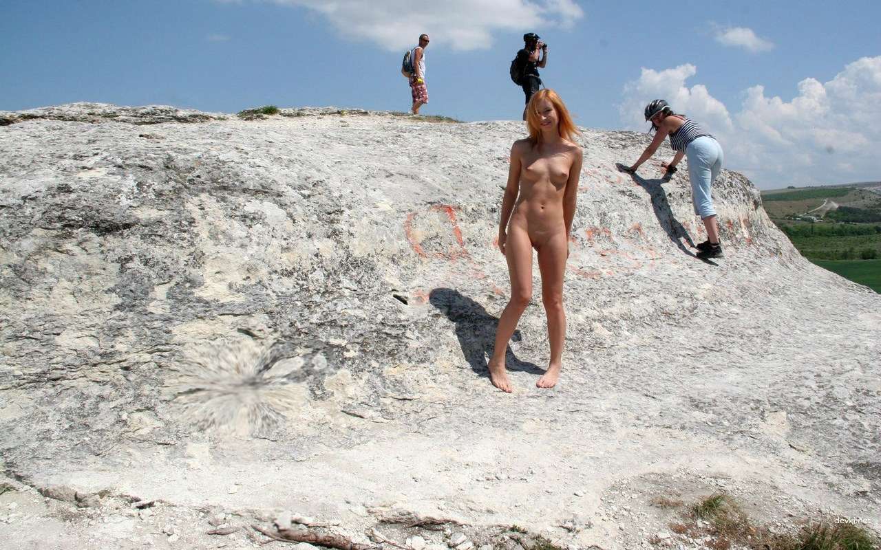Explicit Amateur Nude Photo of Redhead Girl - Naked Russian Girl Poses