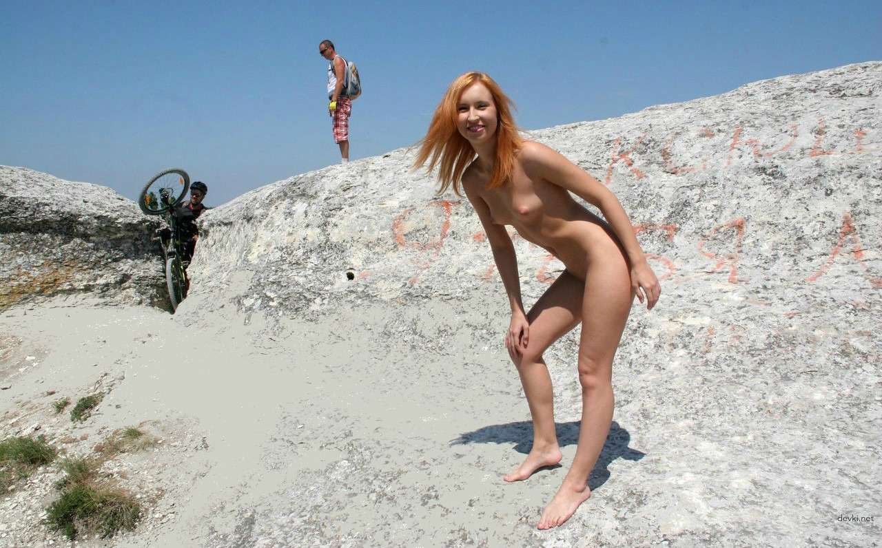 Explicit Amateur Nude Photo of Redhead Girl - Naked Russian Girl Poses