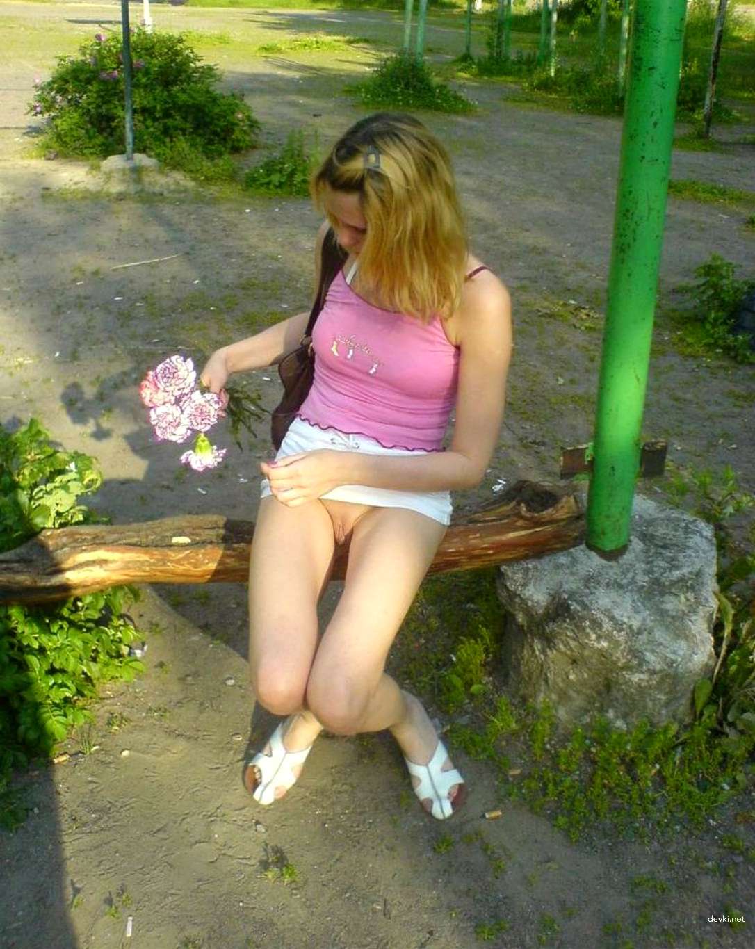 Explicit Nude Girls Posing Amateurly for Provocative Photoshoot