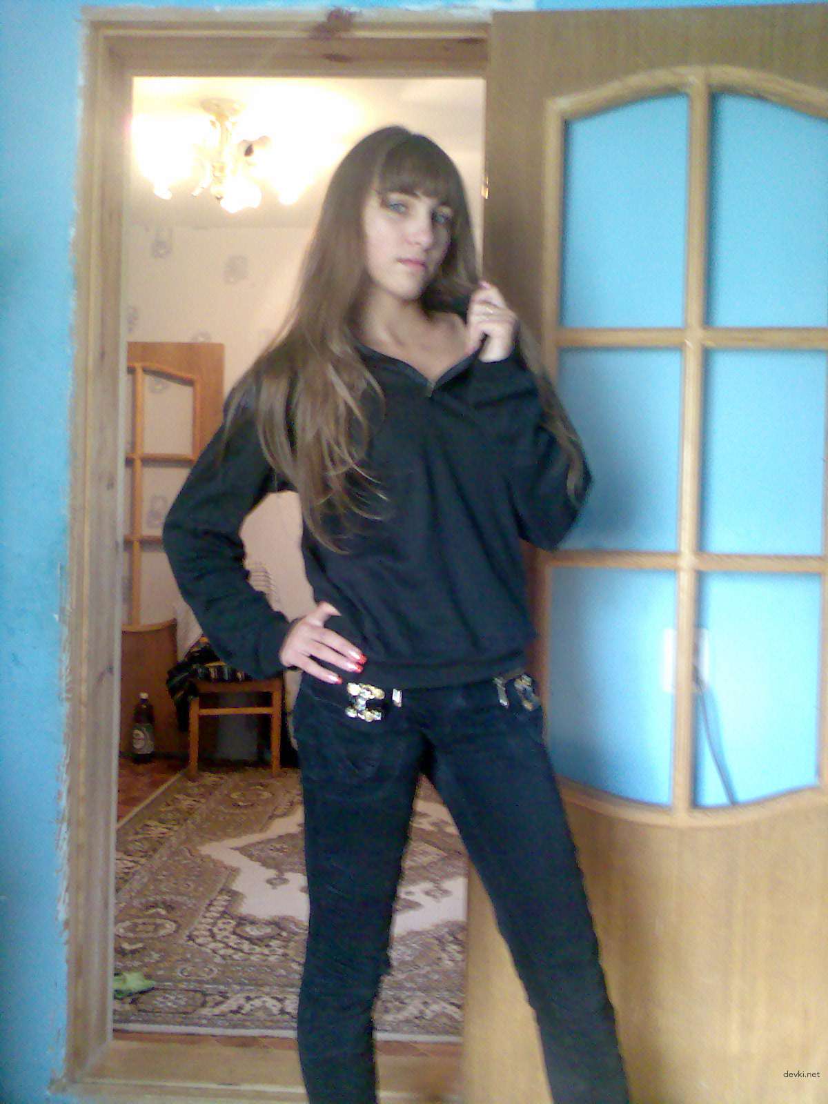 Hot Girl Hardcore Fucking with Guy at His Place