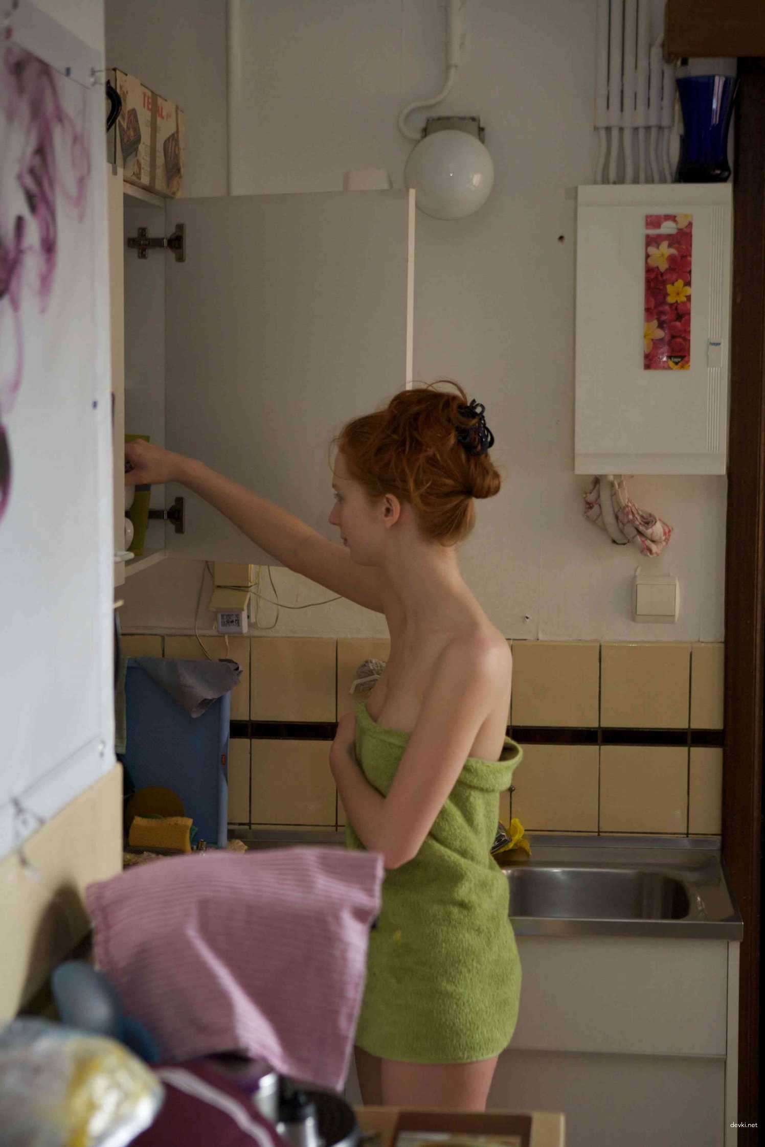 Explicit Amateur Redhead's Day in Life (Part 1) - Uncensored Photo Diary