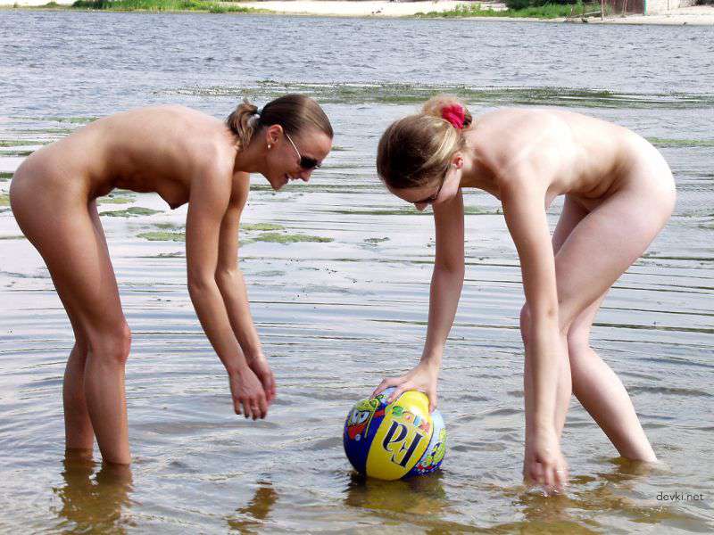 Explicit Nude Friends on Beach: Amateur Photo Collection