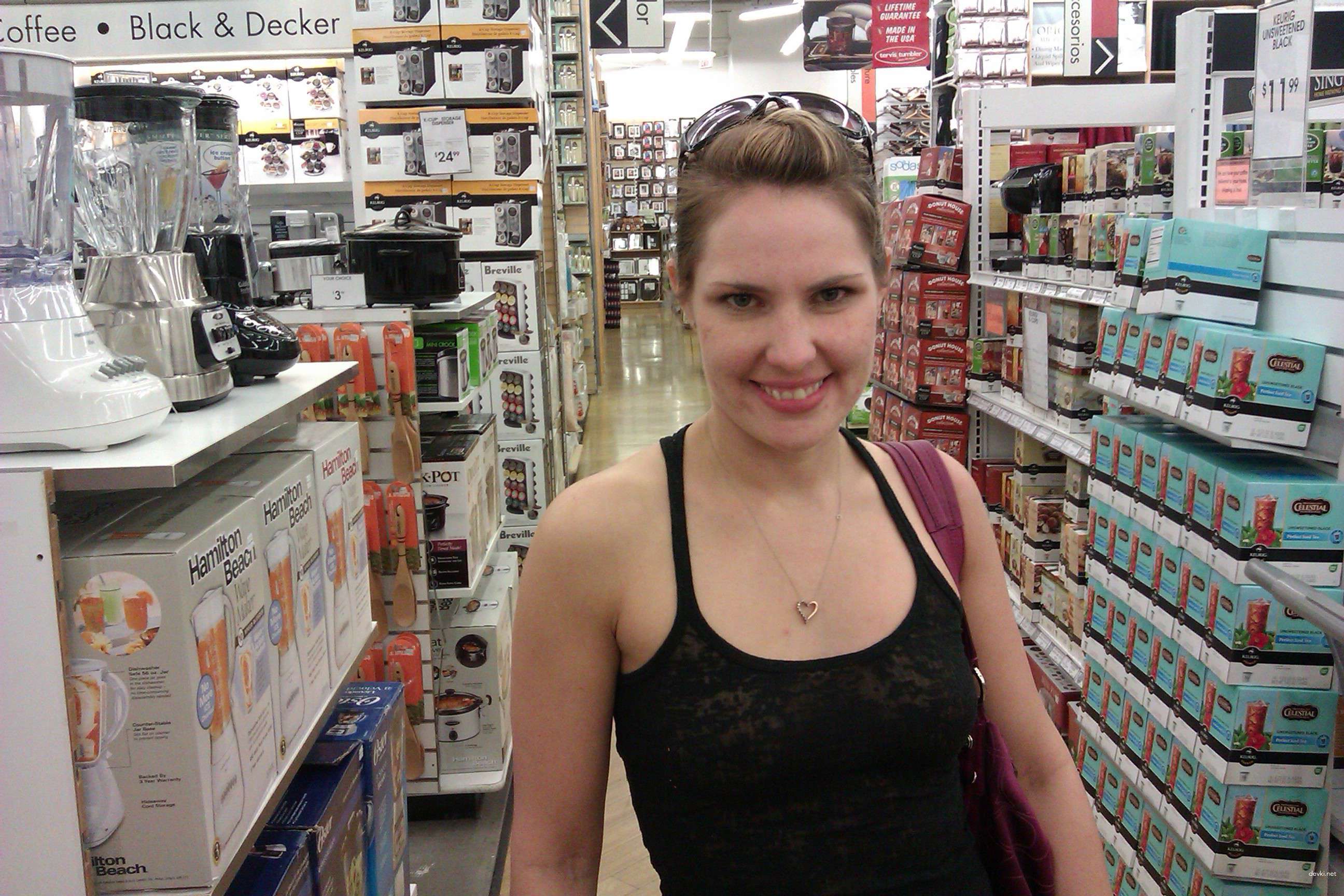 Public Flashing: Busty Girl Shows Off Her Assets in the City
