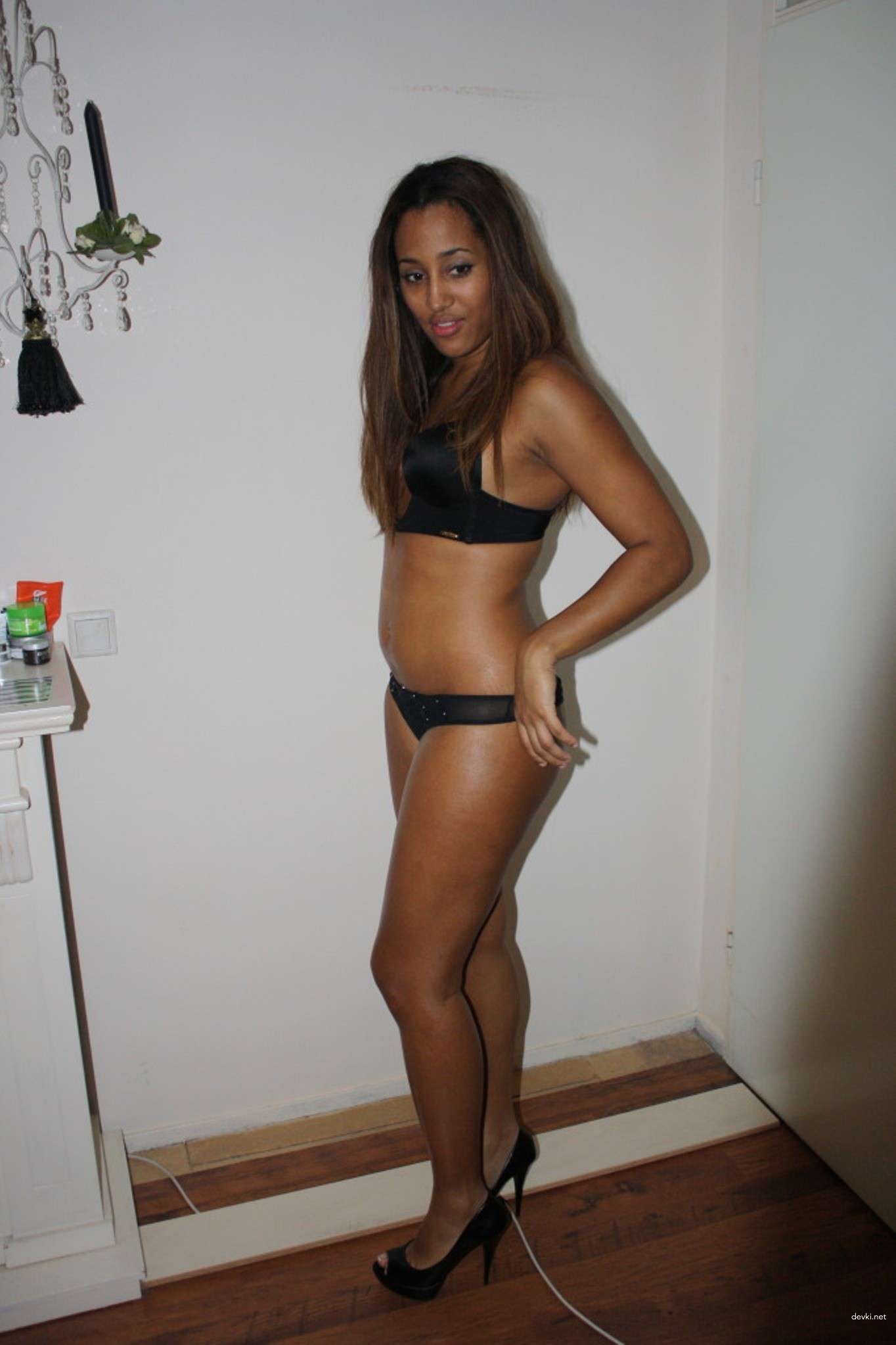 Seductive Mulatto Babe (Part 3) Deepthroats and Rides Big Cock