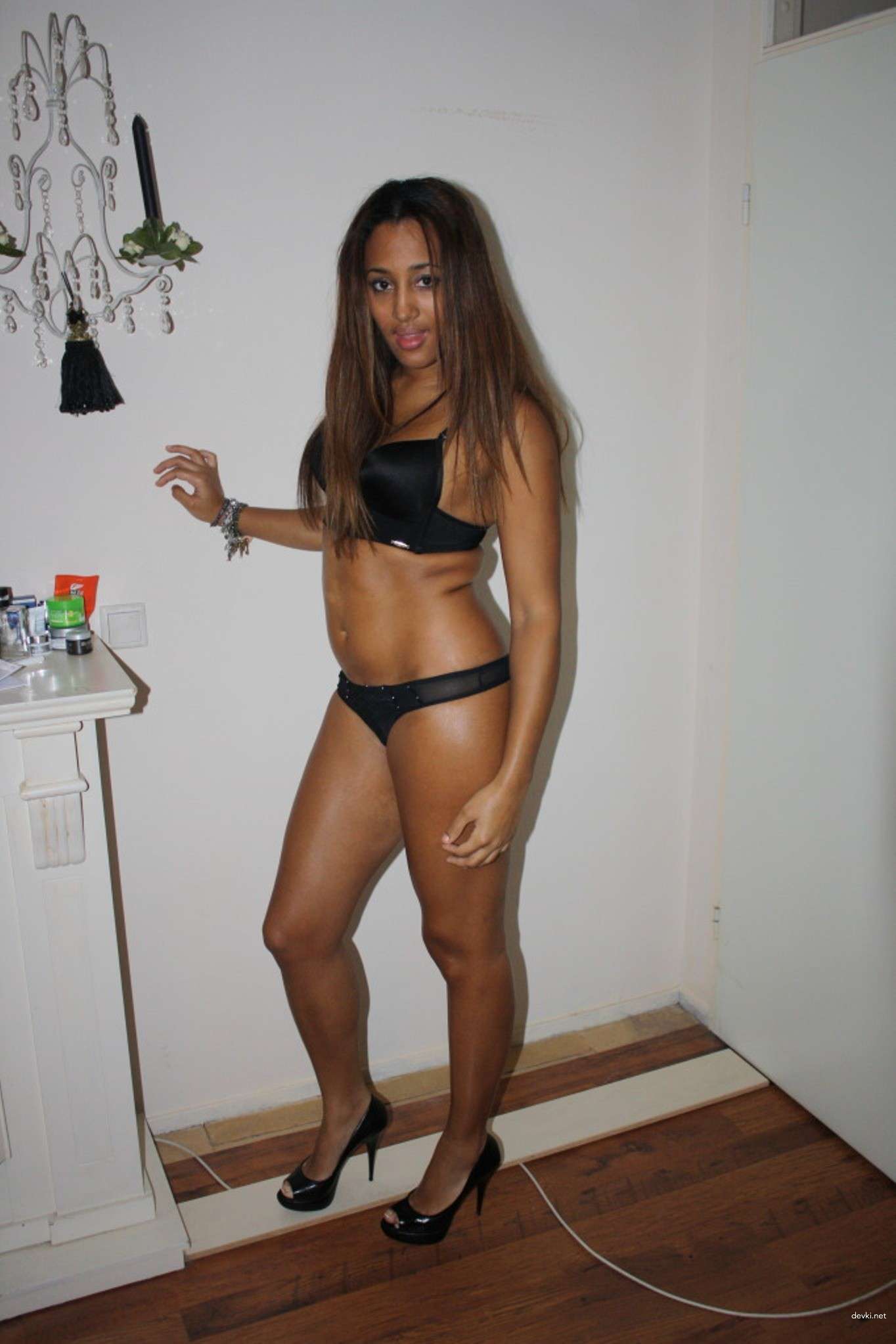 Seductive Mulatto Babe (Part 3) Deepthroats and Rides Big Cock