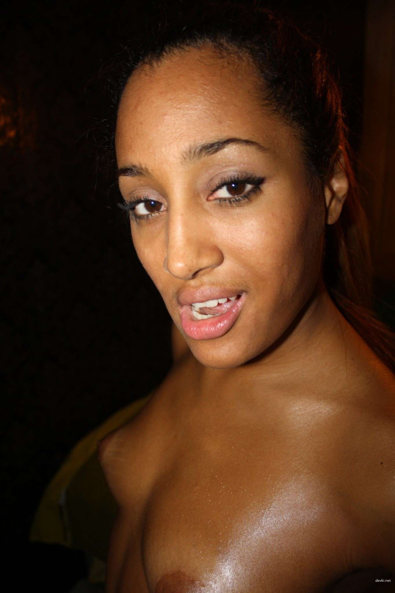 Seductive Mulatto Babe (Part 3) Deepthroats and Rides Big Cock