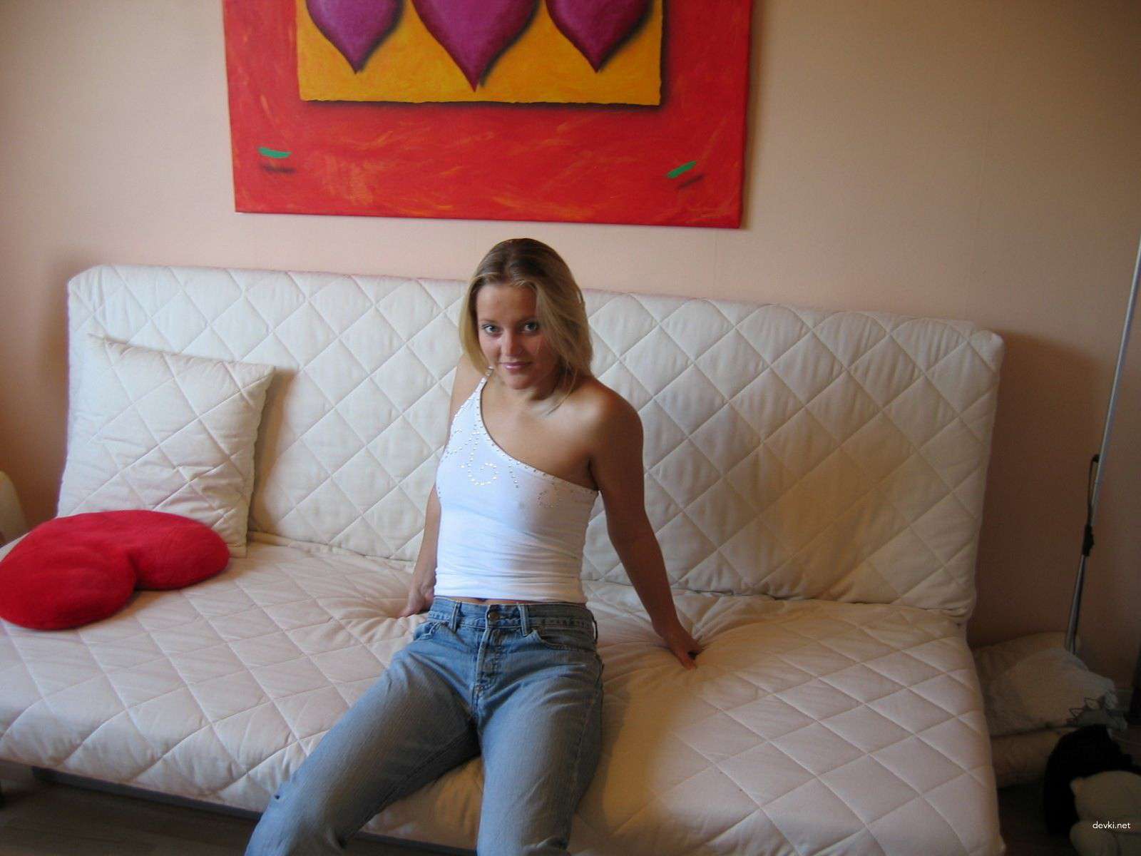 Beautiful Blonde Babe Gets Naughty and Naked - Hardcore XXX Porn Pic