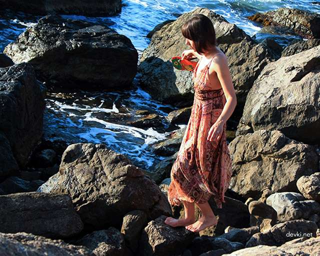 Hot Beach Vacation with Naked Wife - Explicit Amateur Photo