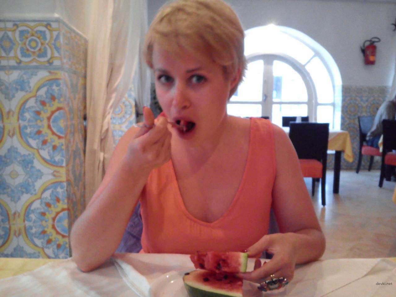 Juicy Blonde Deepthroats Cock - Explicit Blowjob Porn