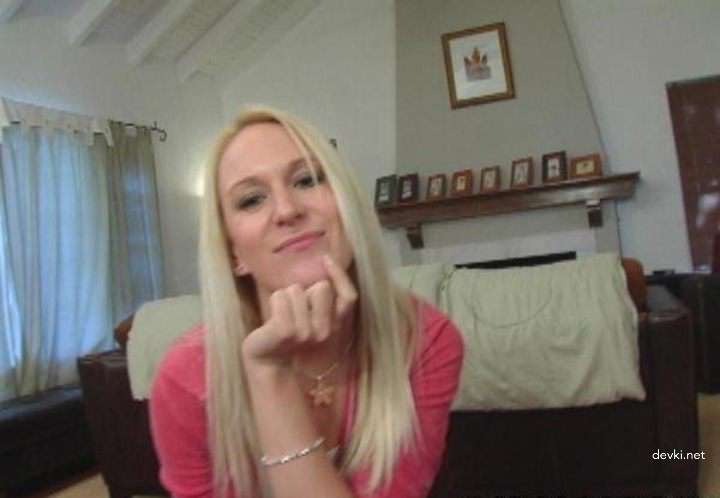 Blonde Amateur Exposes Her Assets in Explicit Photoshoot