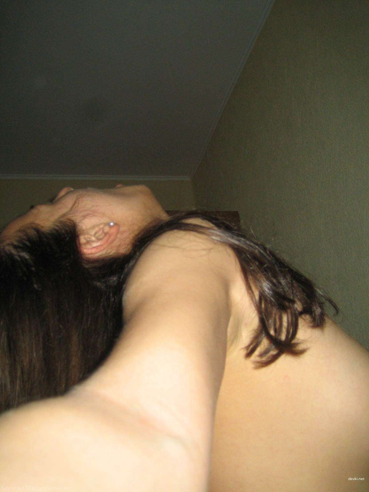 Sensual Blowjob from Gorgeous Girl - Explicit Oral Sex Photo