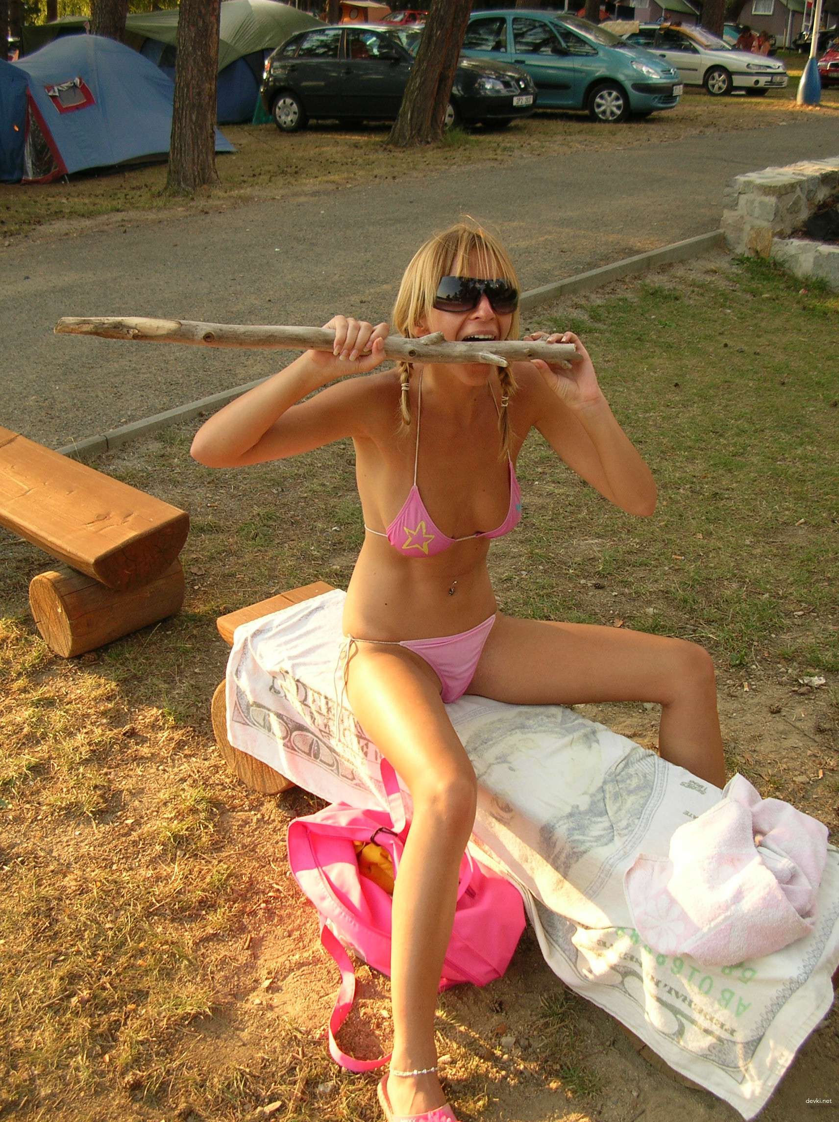 Attractive Woman with Great Figure: Explicit Amateur Photo