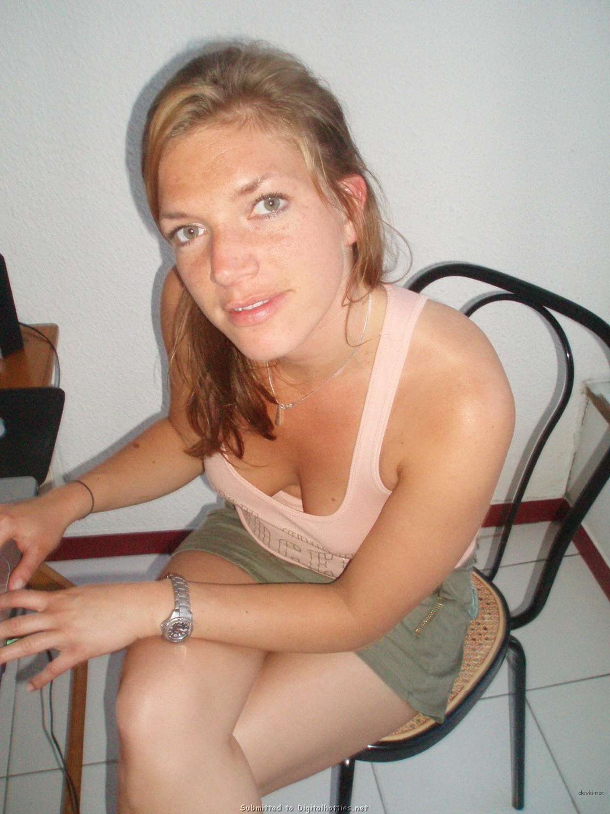 Private Photo of Playful Girl - Explicit Amateur Picture with Bold Keywords