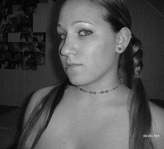 Sexy Girl with Massive Boobs Seductively Poses - Amateur Explicit Photo