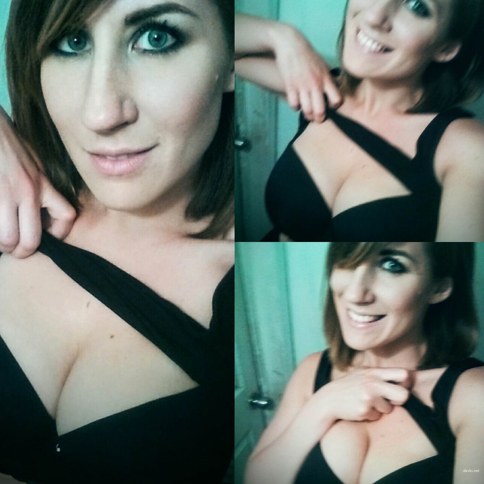 Busty Babe Snaps Naked Selfies - Explicit Amateur Photo Shoot