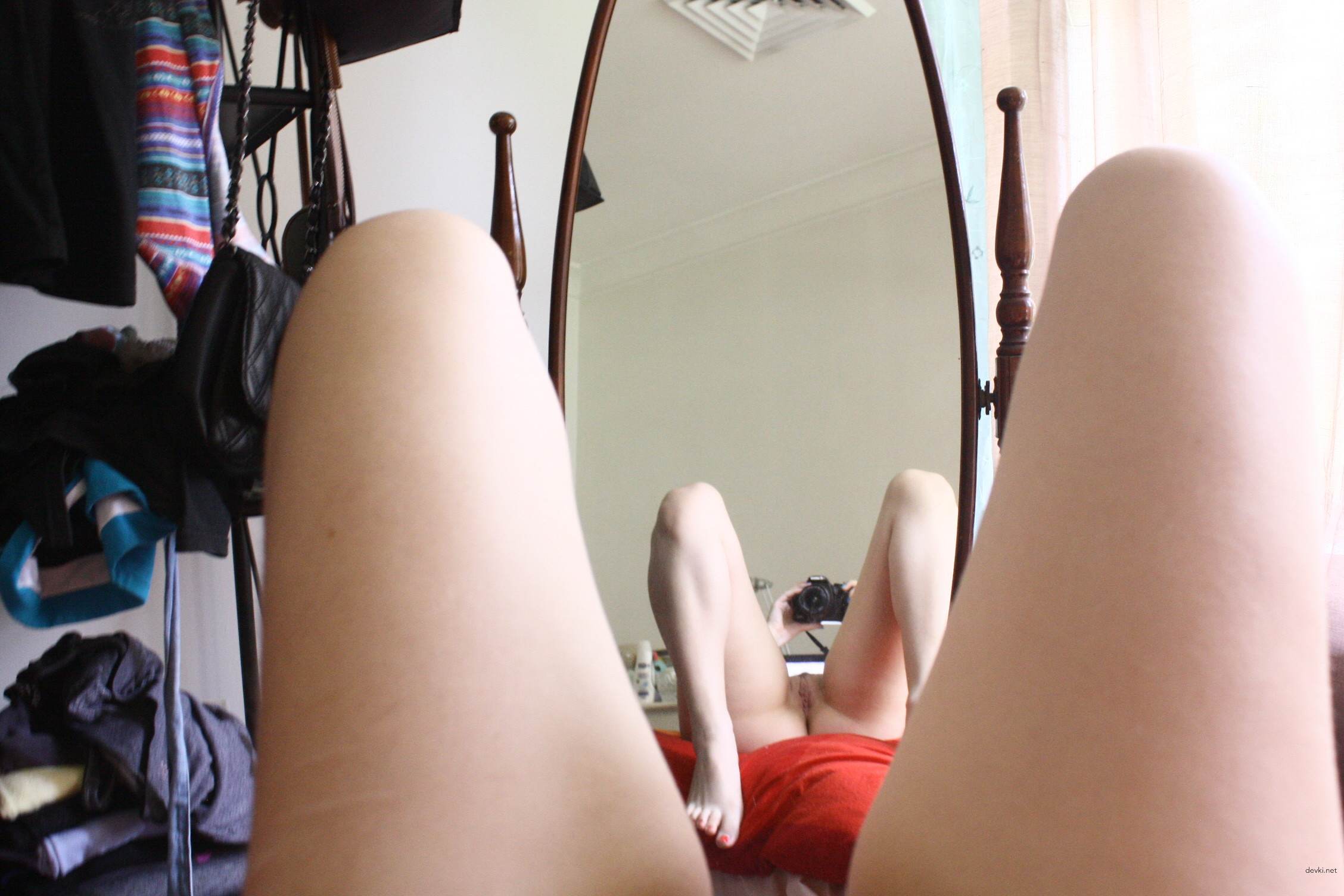 Sexy Chick's Round Bouncing Ass - Explicit Amateur Photo