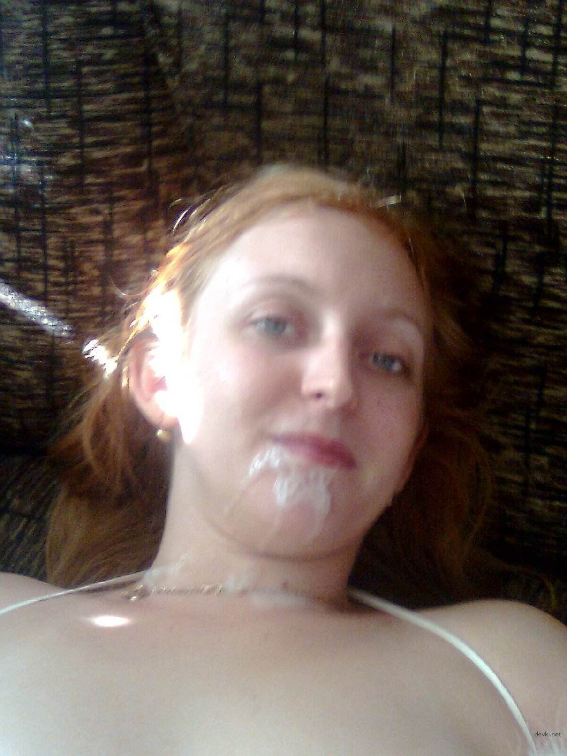 Redhead Girl Loves Taking Photos of Herself Fucking - Explicit Masturbation Content