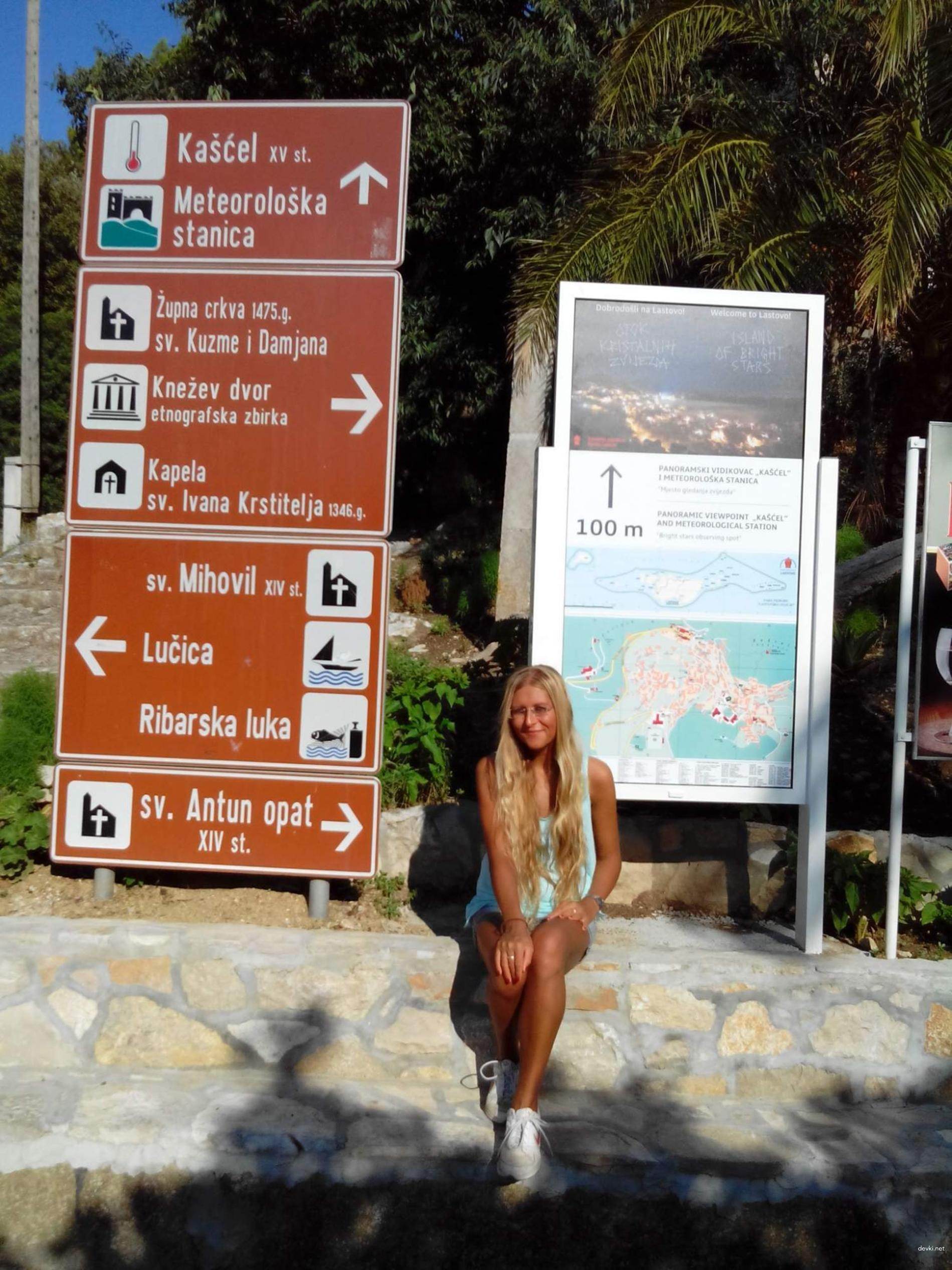 Sizzling Blonde Babe Sunbathing Topless - Amateur Beach Photo