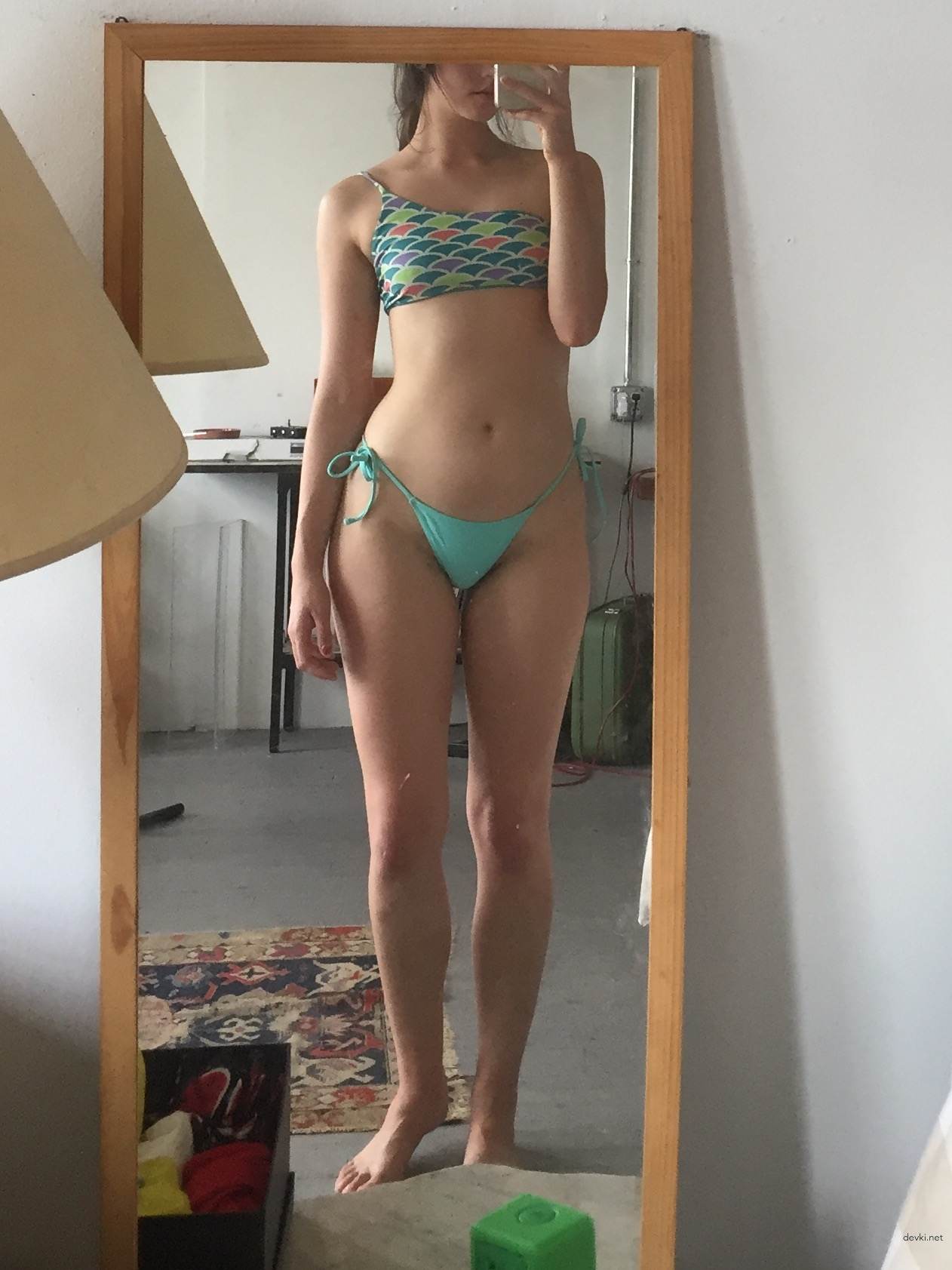 Amateur Bikini Babe with Hairy Pussy - Explicit Amateur Photos