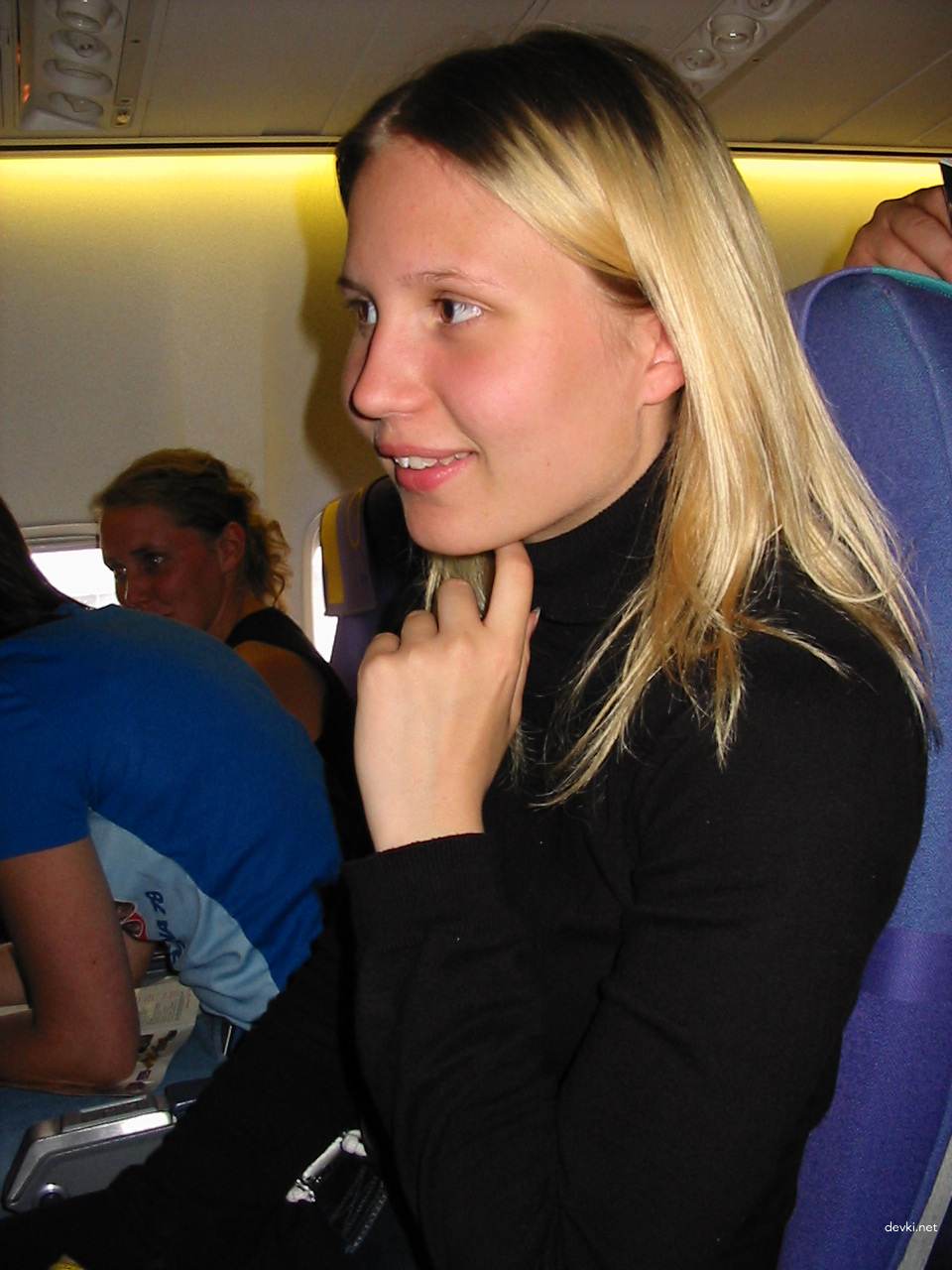 Seductive Blonde Sucks Cock - Explicit Blowjob Porn Pic