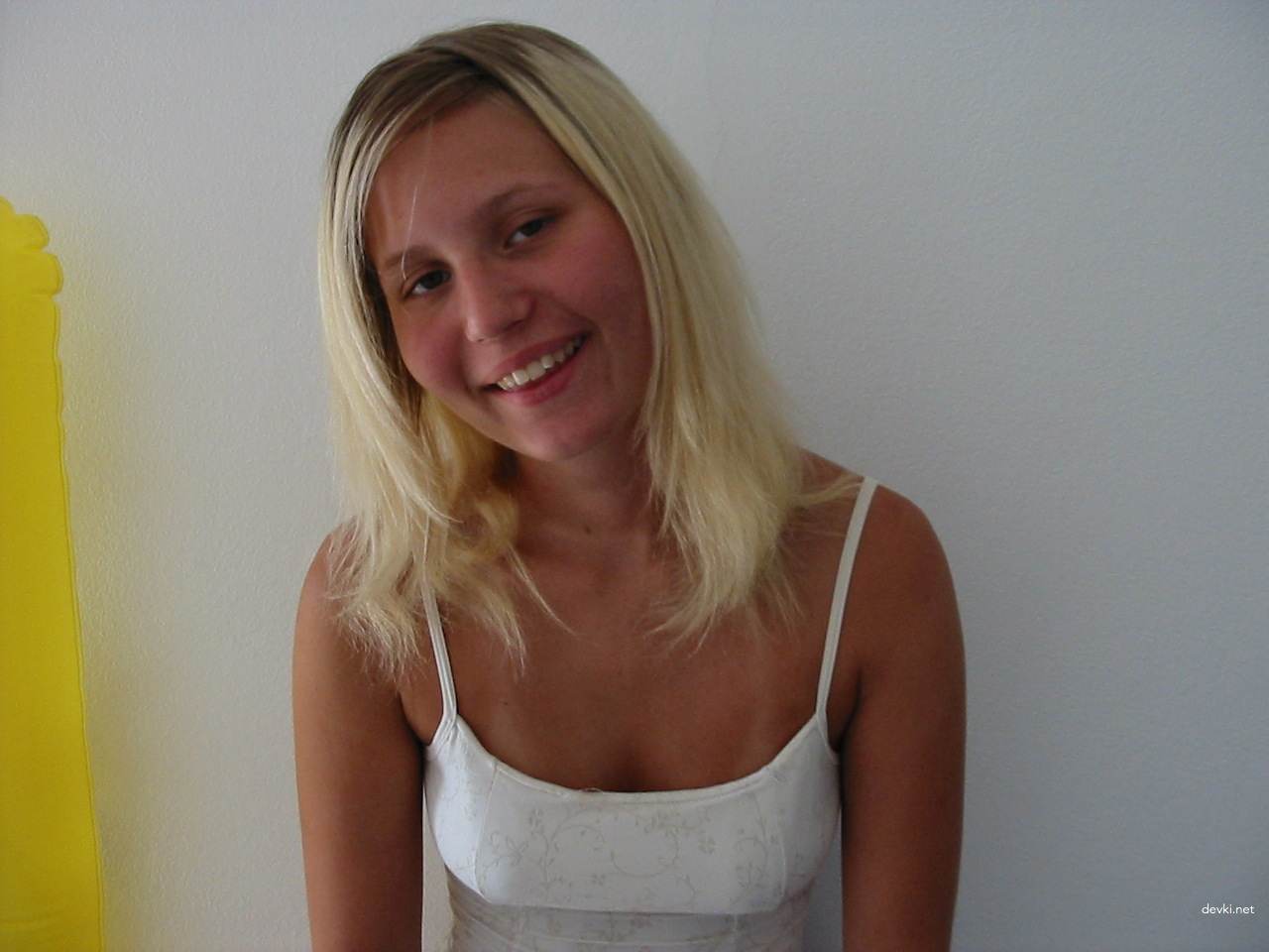 Seductive Blonde Sucks Cock - Explicit Blowjob Porn Pic