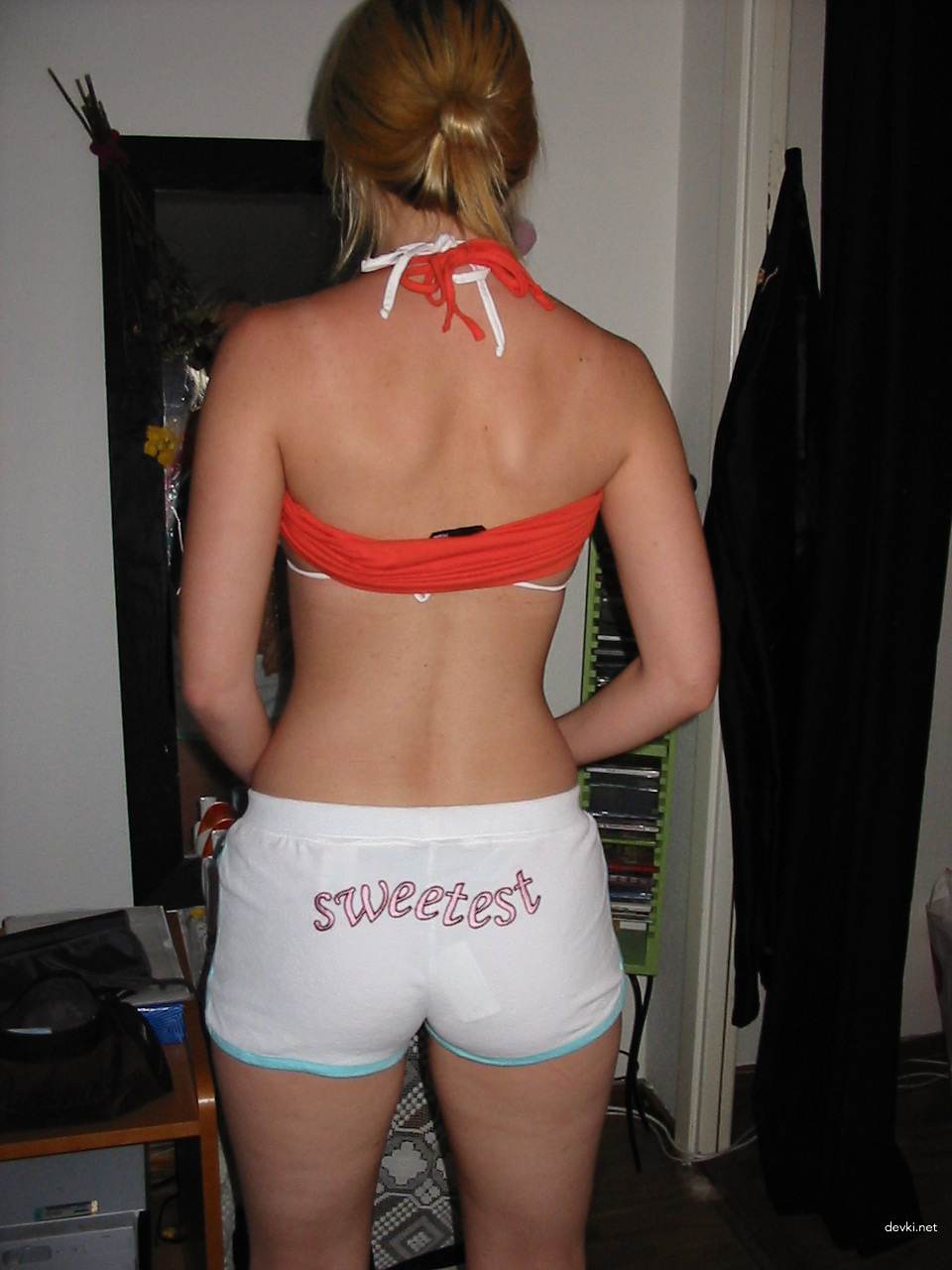 Seductive Blonde Sucks Cock - Explicit Blowjob Porn Pic