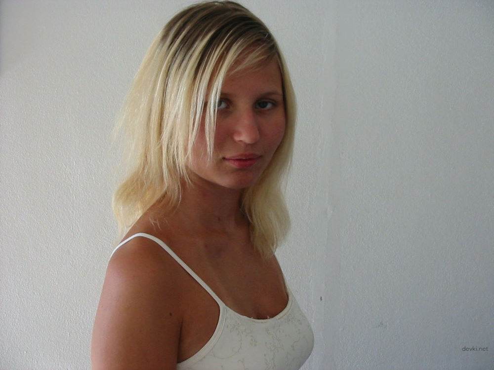 Seductive Blonde Sucks Cock - Explicit Blowjob Porn Pic