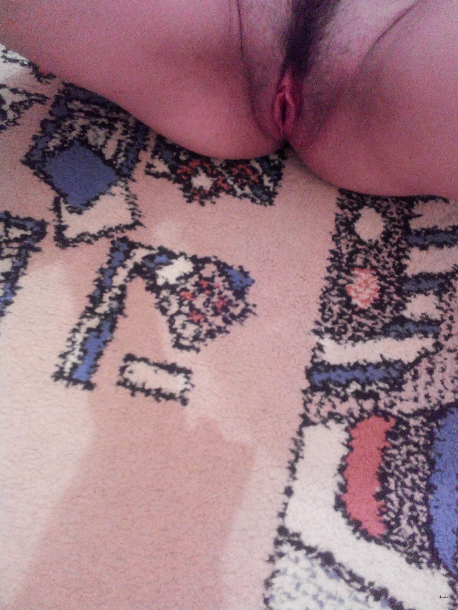 Brunette Takes Explicit Selfies in Mirror - Amateur Porn Photos