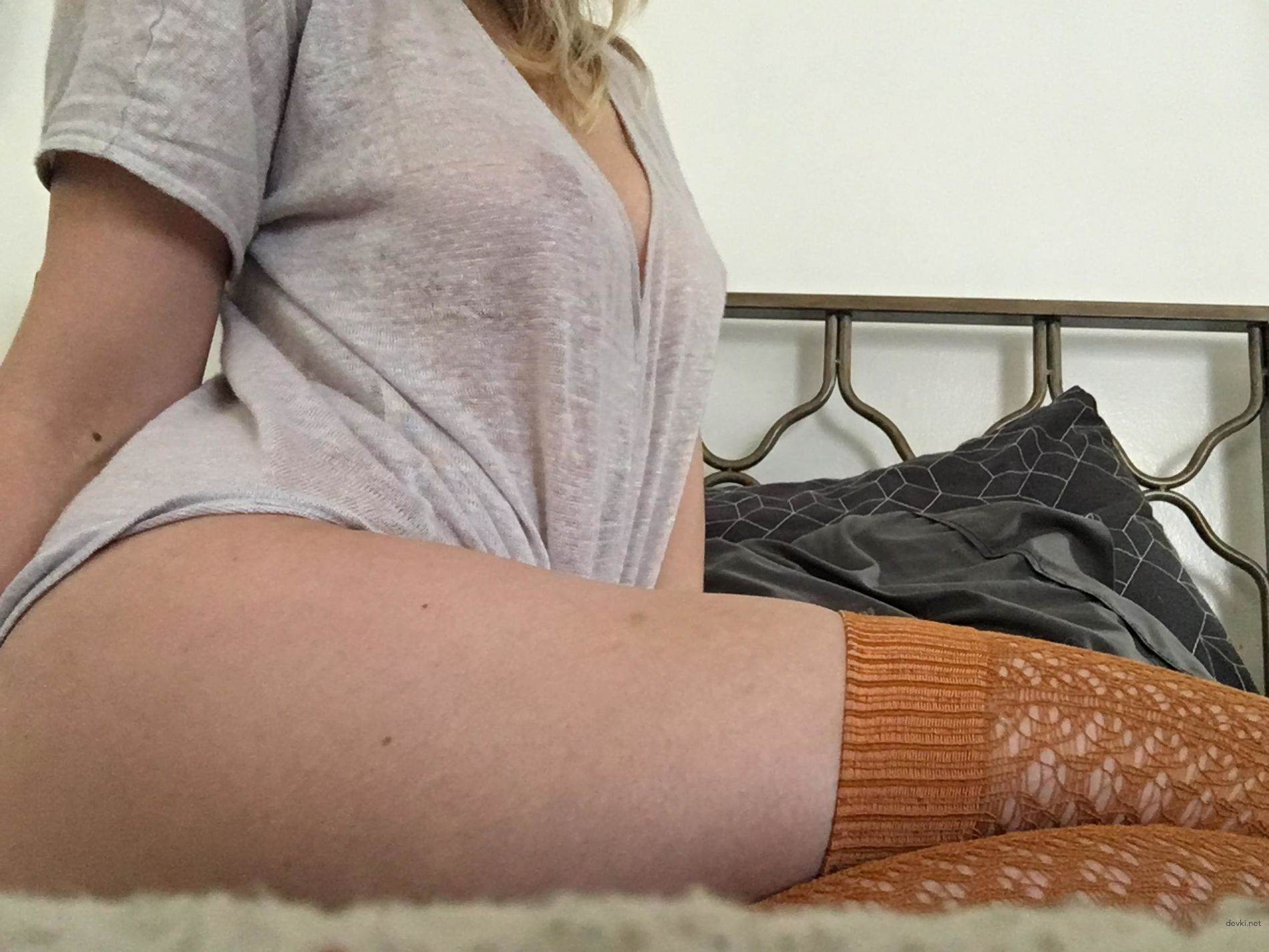 Private Photo of Busty Girl with Hairy Bush: Explicit Amateur Shot