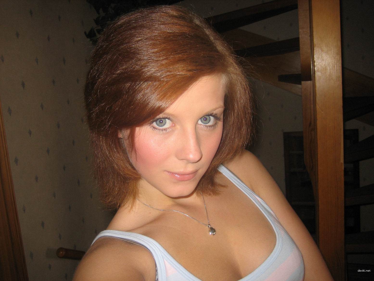 Sexy Topless Redhead Amateur Girl - Explicit Nude Photo
