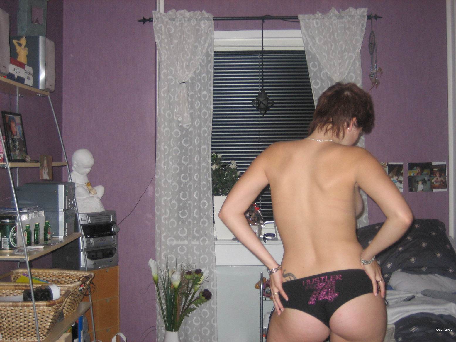 Sexy Topless Redhead Amateur Girl - Explicit Nude Photo