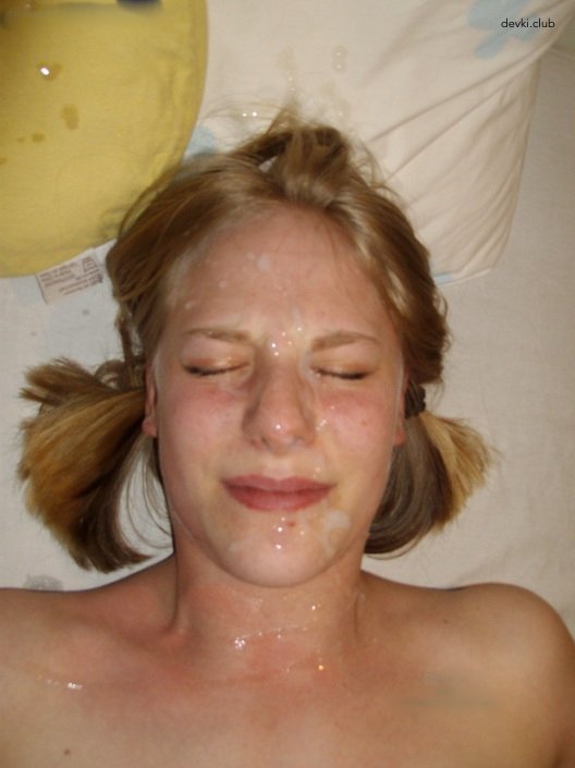 Outdoor Cum Slut Erotica: Hot Babe Covered in Cum
